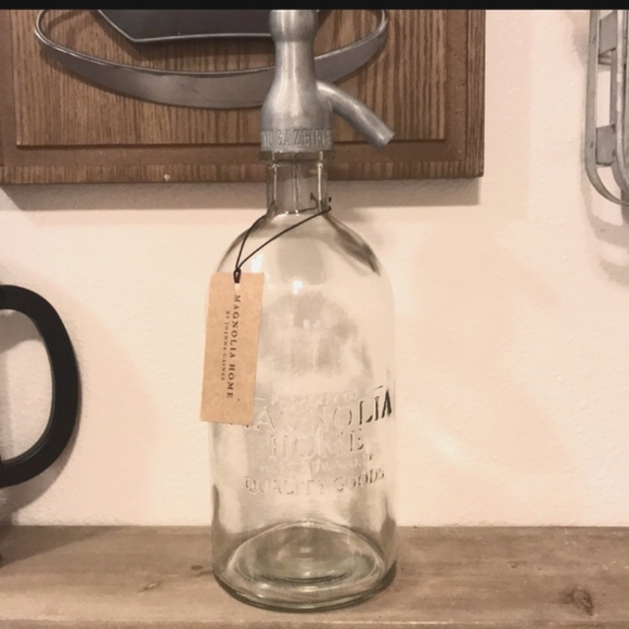 Magnolia Other - Magnolia Home Vintage Seltzer Bottle 12"